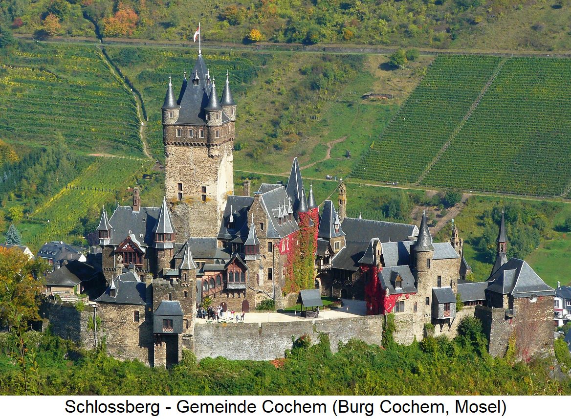 Schlossberg - Gemeinde Cochem (Burg Cochem, Mosel) 
