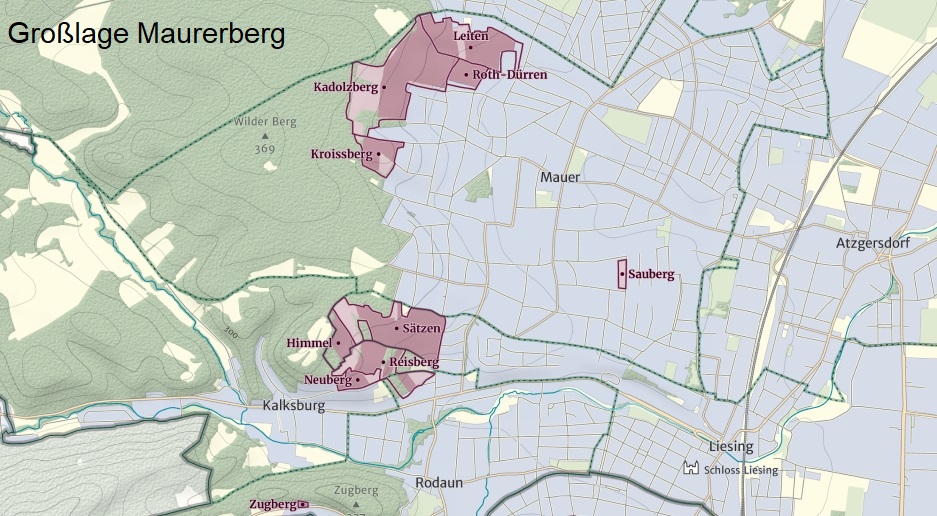 Maurerberg - Karte